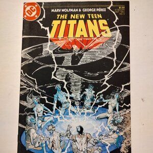 NEW TEEN TITANS # 2 The Search for Raven  Part 2 of 5 By Wolfman and Perez